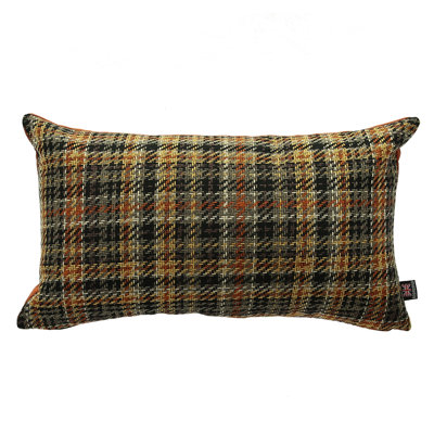 Deemer Plaid Rectangular Throw Cushion