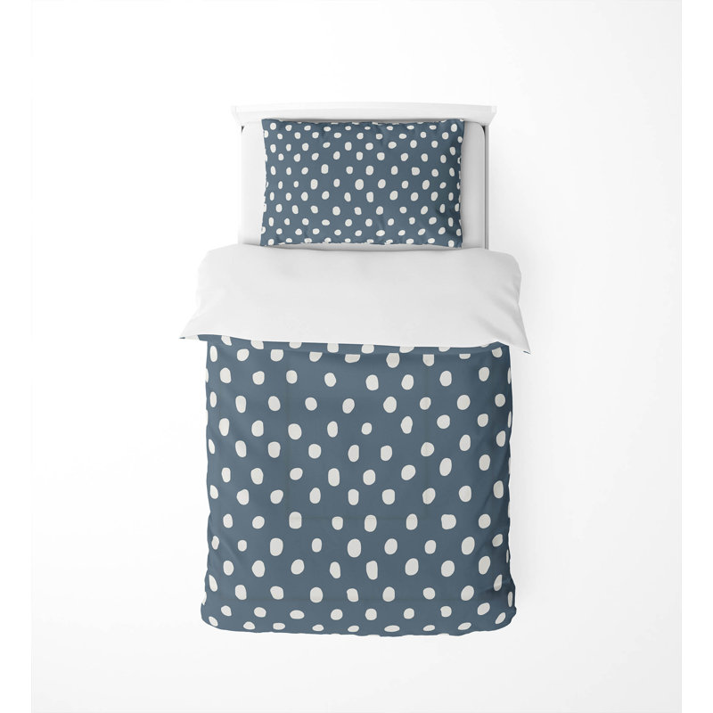 Dot Lyfe Decorative Lightweight Comforter Set, Blue
