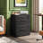 Brettley 23.6'' 2 Drawer Wood Lateral File Cabinet With Lock, Home Office Filing Cabinet for For A4/Letter/Legal Size-846369899