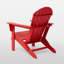 Chaise Adirondack pliante Ramonita en PEHD-1711936495