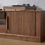 Meuble télé en bois de noyer de style nordique-1153379419