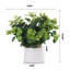 Topiaire d'eucalyptus artificiel 12 po en pot
