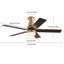 Ventilateur de plafond à 6 pales avec télécommande pour cuisine de chambre à coucher -7792160