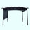 12 pi. L 9 pi. D Pavillon de jardin en acier