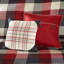 Édredon 7 pièces Red Queen - Buffalo Plaid 2 taies décoratives, 3 coussins décoratifs et jupe de lit-120944805-120944808
