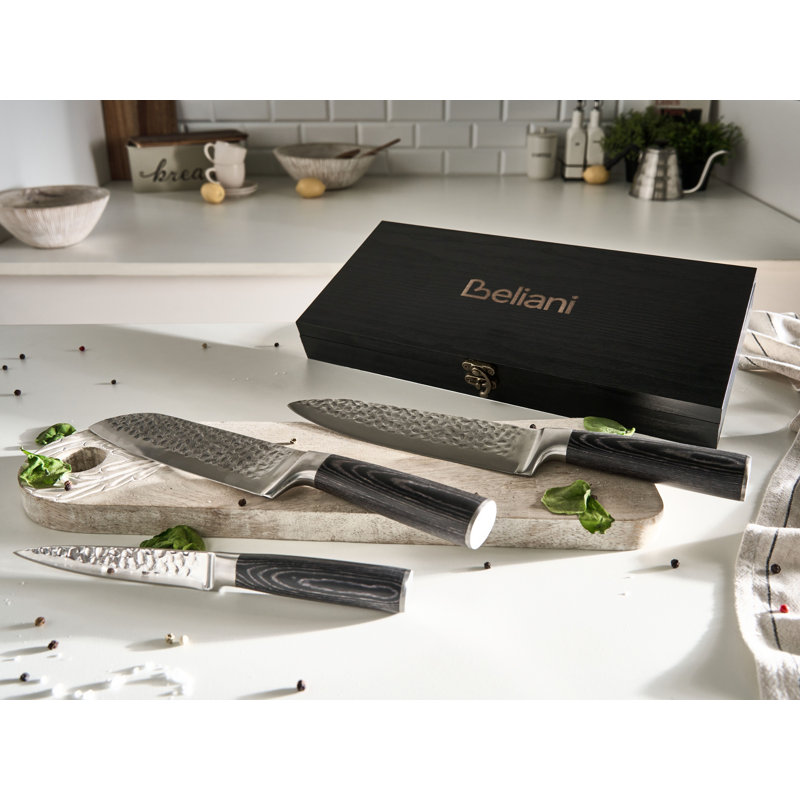 Beliani KASHIWA 23cm Chef's Knife, Black