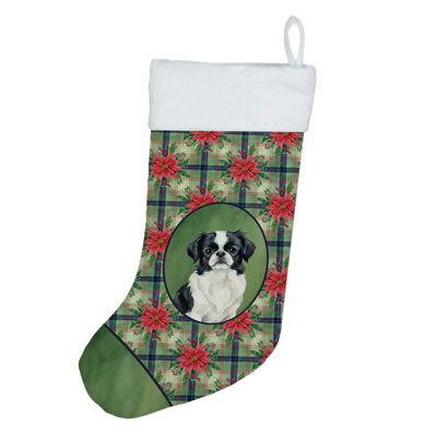 Chaussette de Noël noire et blanche