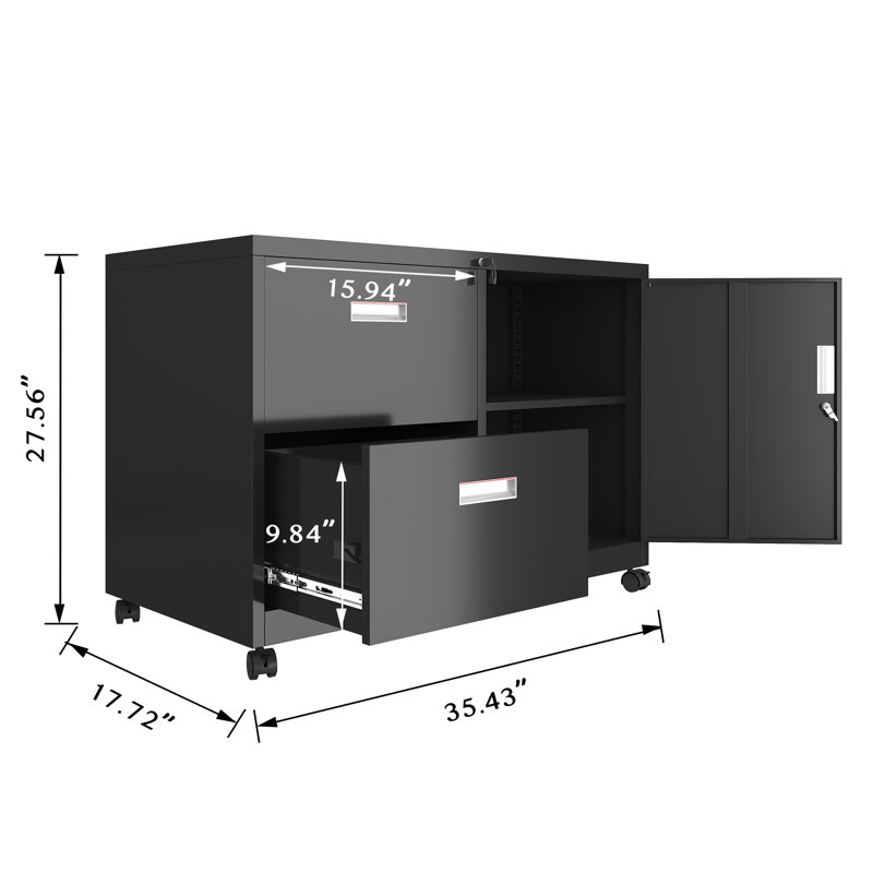 Classeur mobile 35,43 "