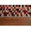 Tapis à carreaux en laine Gabbeh 3 x 5