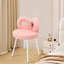Fauteuil de maquillage avec coussin et dossier moelleux-107254163