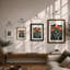 Tulip Fields Botanical - Framed Print-1419440137-1419440142