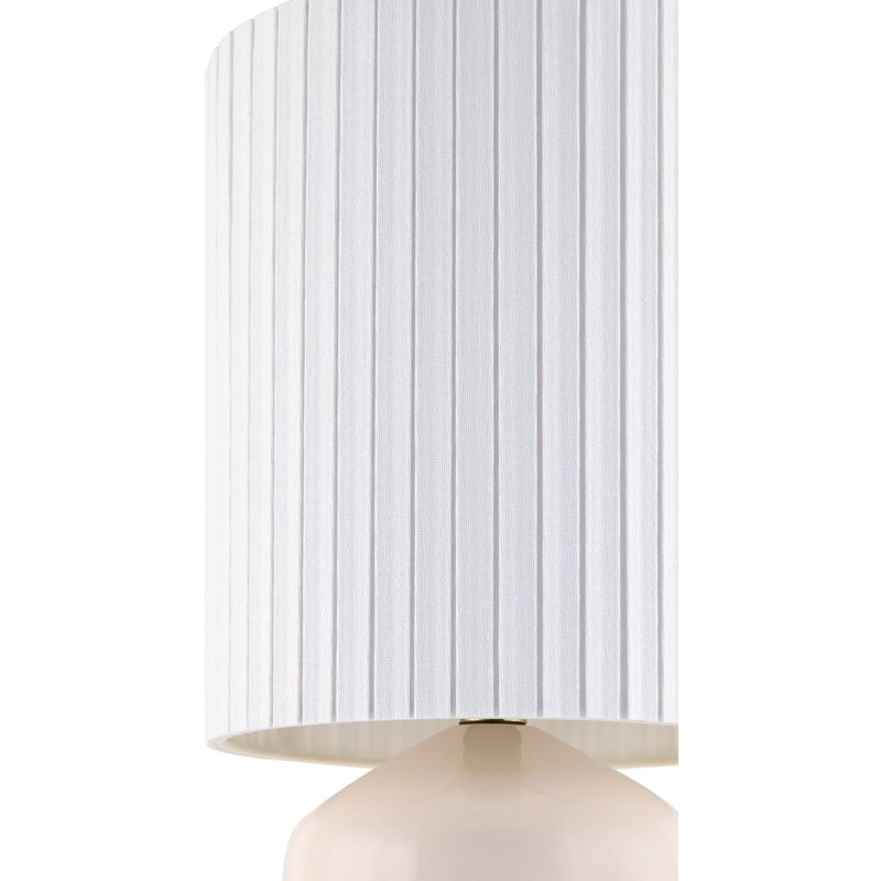 Lampe de table Bachani, Rose