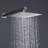 Trustmade 3 Function Temperature Control Complete Shower System With Rough-In Valve, 10 Inches