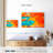 Avery Orange And Blue Abstract-106801811