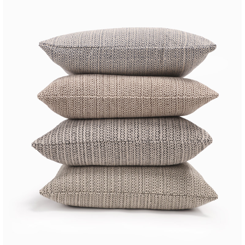 Julian 14" X 24" Pillow with Insert, Blue Grey, 20" X 20"