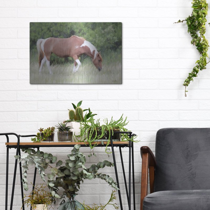 «Assateague Horse» par Lori Deiter, H 12 po x l 16 po