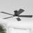 52" 5-blade Flush Mount Ceiling Fans With Lights and Remote, 6 Wind Speeds And Reversible, Modern Low Profile Fan Light For Indoor/covered Outdoor-740133656