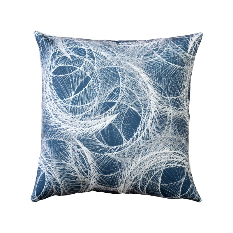 Coussin Feather, Bleu sarcelle