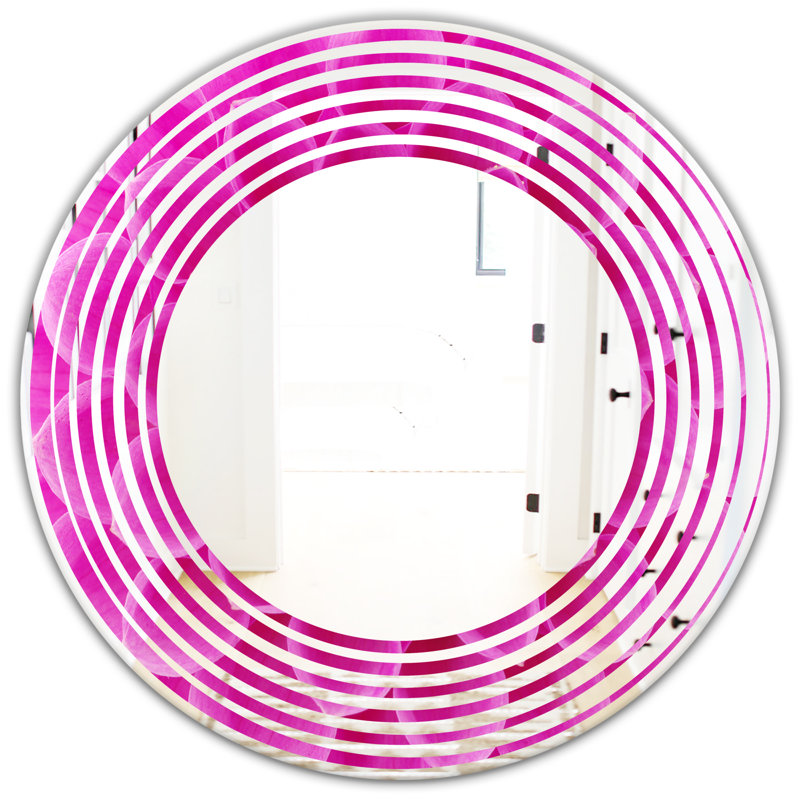 Miroir mural Wave, H 23,6 po x l 23,6 po