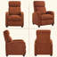Fauteuil inclinable manuel moderne et doux au toucher, recouvert de tissu velours côtelé-1884987144