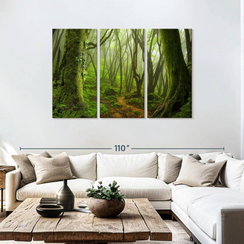 Alvord Mossy, jungle du Népal, H 20 po x l 33 po