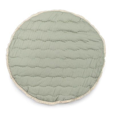 Clementine Fruits & Veggies Cotton Quilted Baby Play Mat