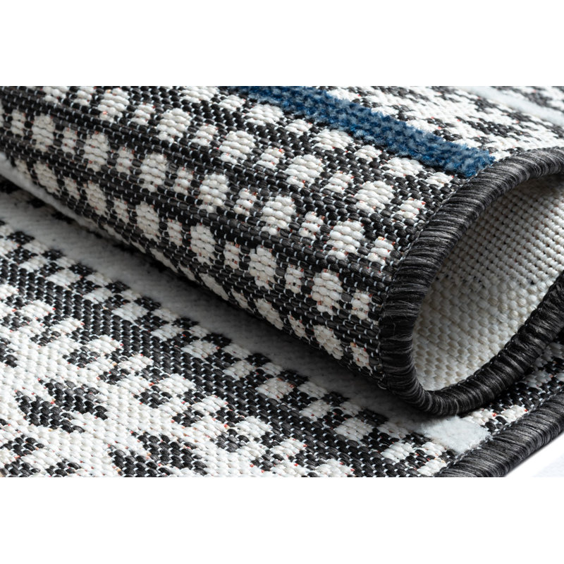 Liskeard Geometric Indoor / Outdoor Area Rug, Rectangle 200 x 300cm