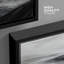 Framed Canvas Wall Art Abstract Landscape Print for Neutral Modern Decor-116823120-116823122