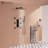 Herathena 3 Functions Wall Mounted Luxury Shower System with 6 Body Jets (Rough-in Valve Included)-83303033