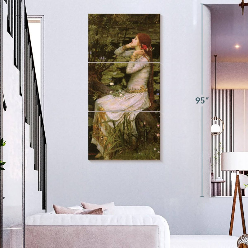 Ophelia 1894, H 75 po x l 36 po