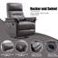 Fauteuil inclinable manuel berçant standard de 32 po de largeur