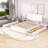 Queen Wooden Platform Bed with Trundle and 2 Drawers-2070361479