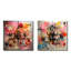 Lustre Pop Art en rose I - ensemble de 2 impressions sur toile lustre-102587352-102587353