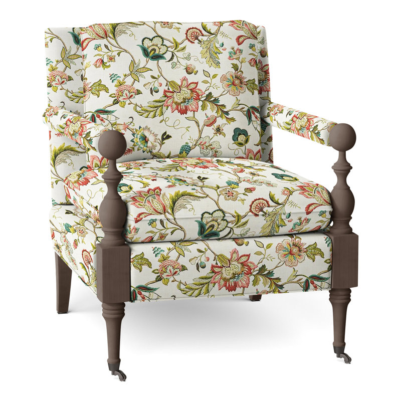 Fauteuil Leslie, Perigold Ingrid 317, Noisette