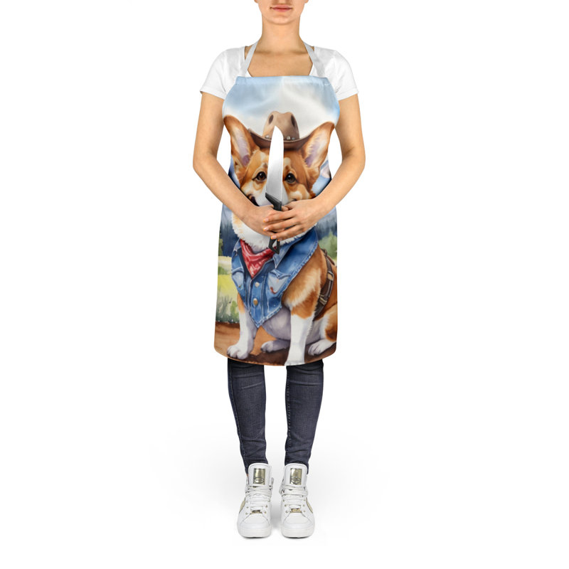 No Pattern Bib Apron