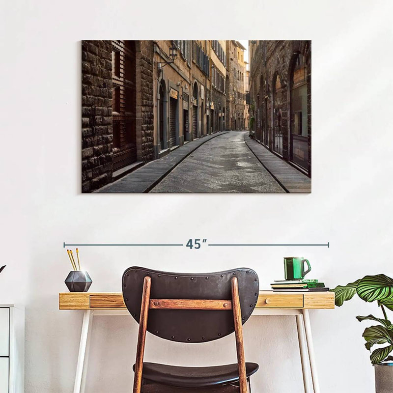 Marchelle Empty Via Condotta Street