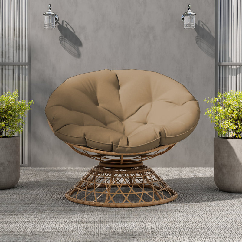  Chaise longue Papasan, Tanné