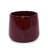 4 Pieces Ceramic Flowerpot, Bean Paste Red, Contemporary For Patio, Garden, Windowsills With Heat And Weather - Glossy Finish Contemporary, Windowsills, Frost , High Gloss Surface-1336359550