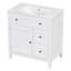 Meuble-lavabo durable avec rangement spacieux et design élégant-109043857
