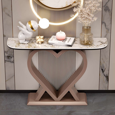 Console en pierre frittée de style italien