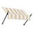 Awntech New Orleans Acrylic Fabric Fixed Awning with Iron Spear Arms-28213141-28213389