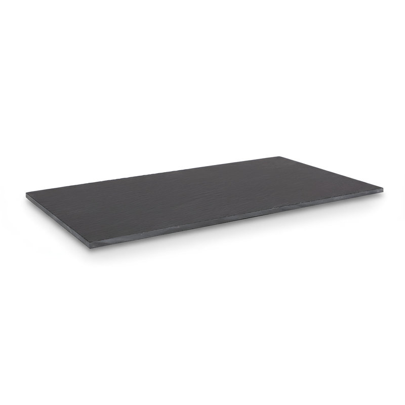 Argon Tableware Slate Platter, 0.5cm H x 18cm W x 32cm L