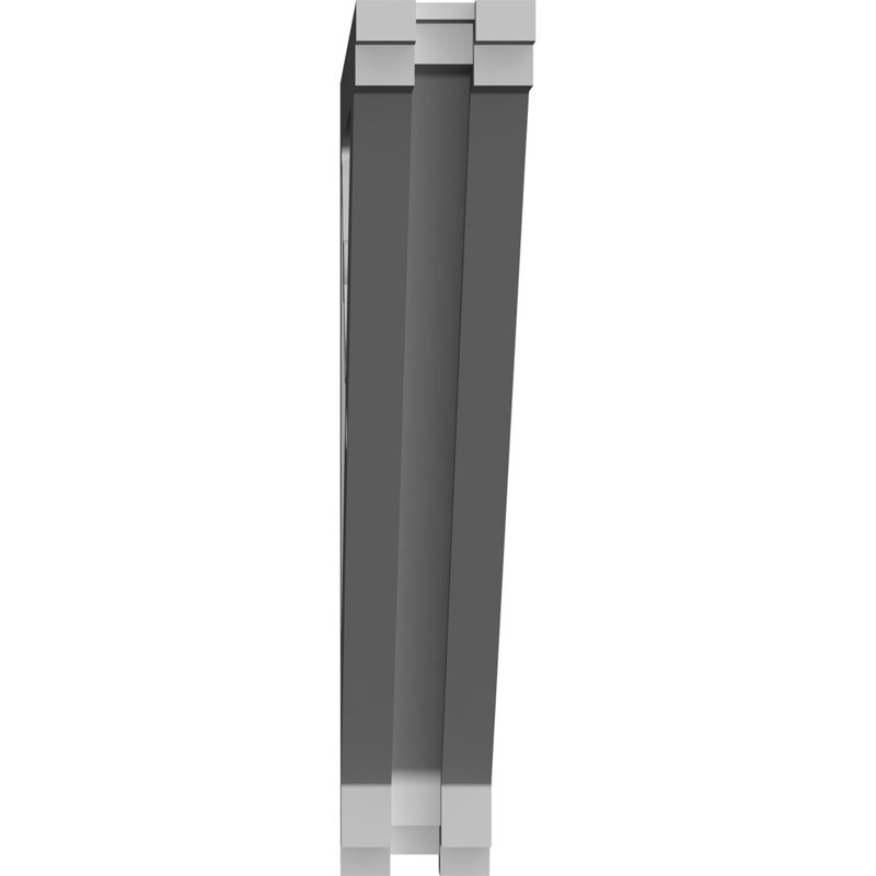 Corbeau en PVC de qualité architecturale Artisan, H 10 po x l 10 po x P 1,875 po