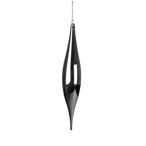 Finial Ornament, 54cm H x 10cm W, Silver