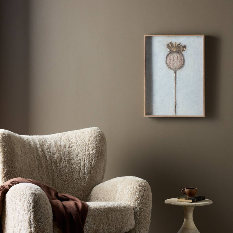 Poppy Dia Painting by Paul Meyer, 24" H x 18" W