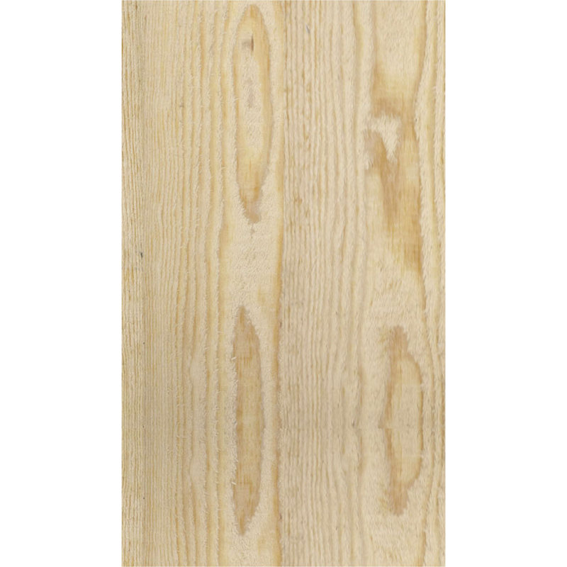 Artisan traditionnel en bois rustique, Sapin Douglas de 8 po (sciage brut), P 14 po x H 14 po