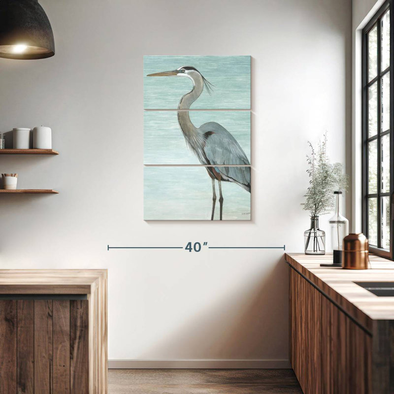 Brampt Great Heron, 38" H x 24" W