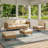 6 Pieces Sectional Seating Group With Cushions-1923006237