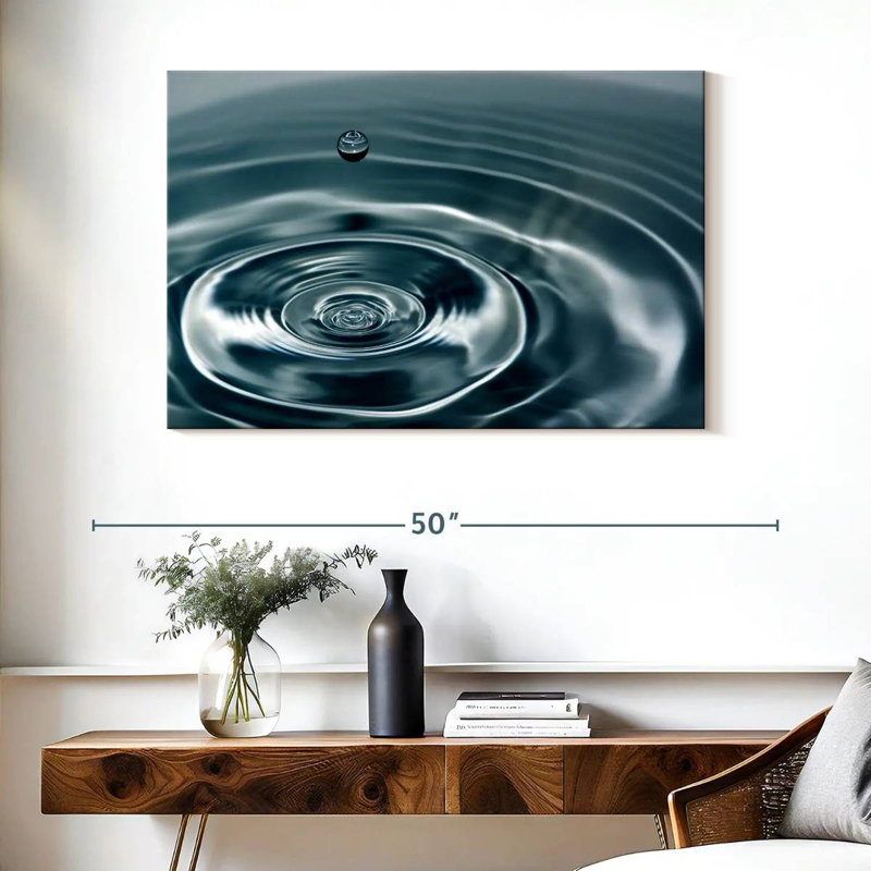 Goutte d'eau Alvord, H 26 po x l 39 po