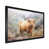 Black Single Picture Framed